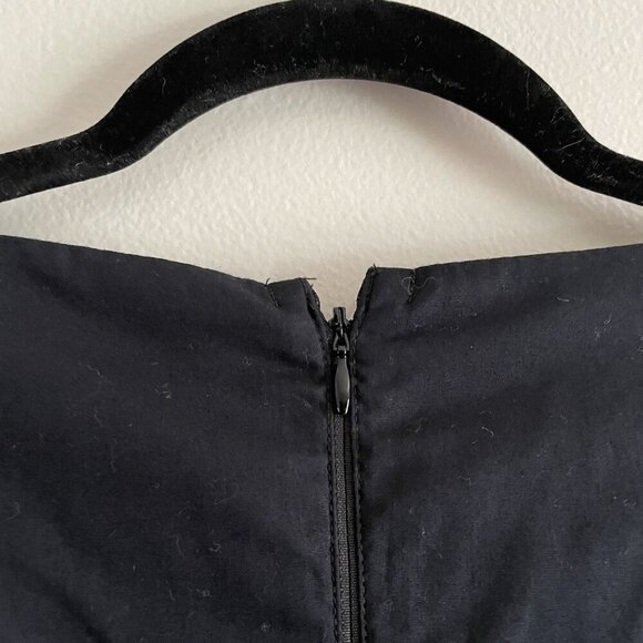 Abercrombie & Fitch Women S Black Long Sleeve Poplin Babydoll Mini Dress NWT - Picture 15 of 15